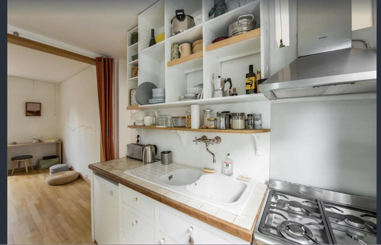 Paris Petit Appartement Lumineux Et Atypique Exterior foto