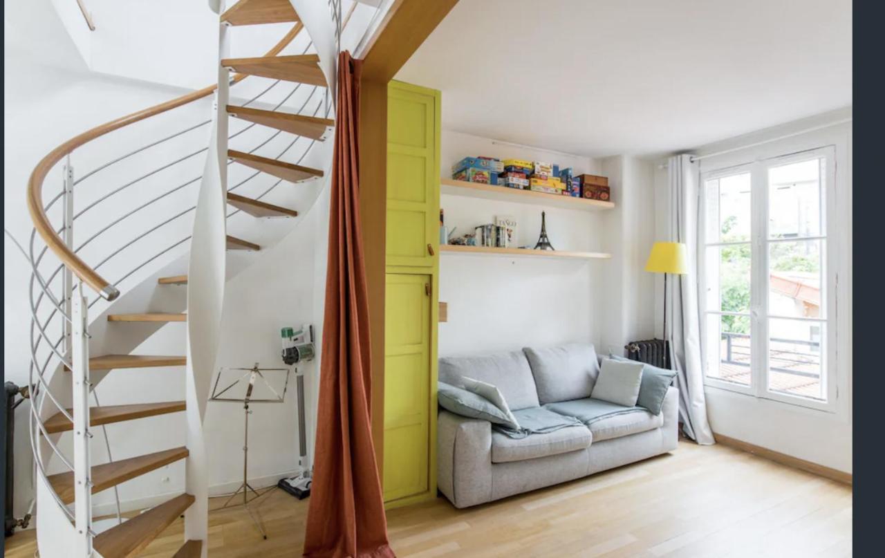 Paris Petit Appartement Lumineux Et Atypique Exterior foto