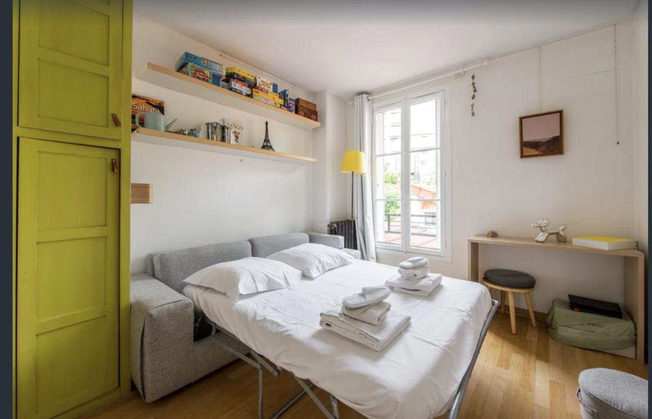 Paris Petit Appartement Lumineux Et Atypique Exterior foto