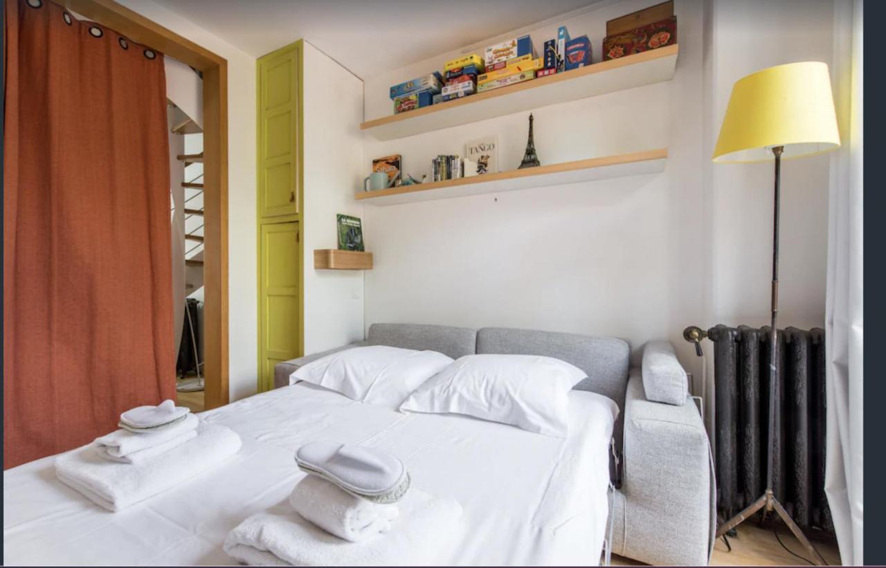Paris Petit Appartement Lumineux Et Atypique Exterior foto