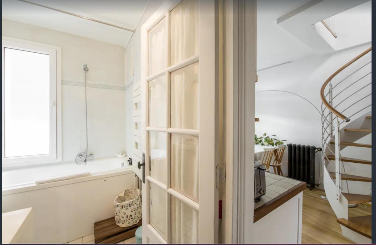 Paris Petit Appartement Lumineux Et Atypique Exterior foto